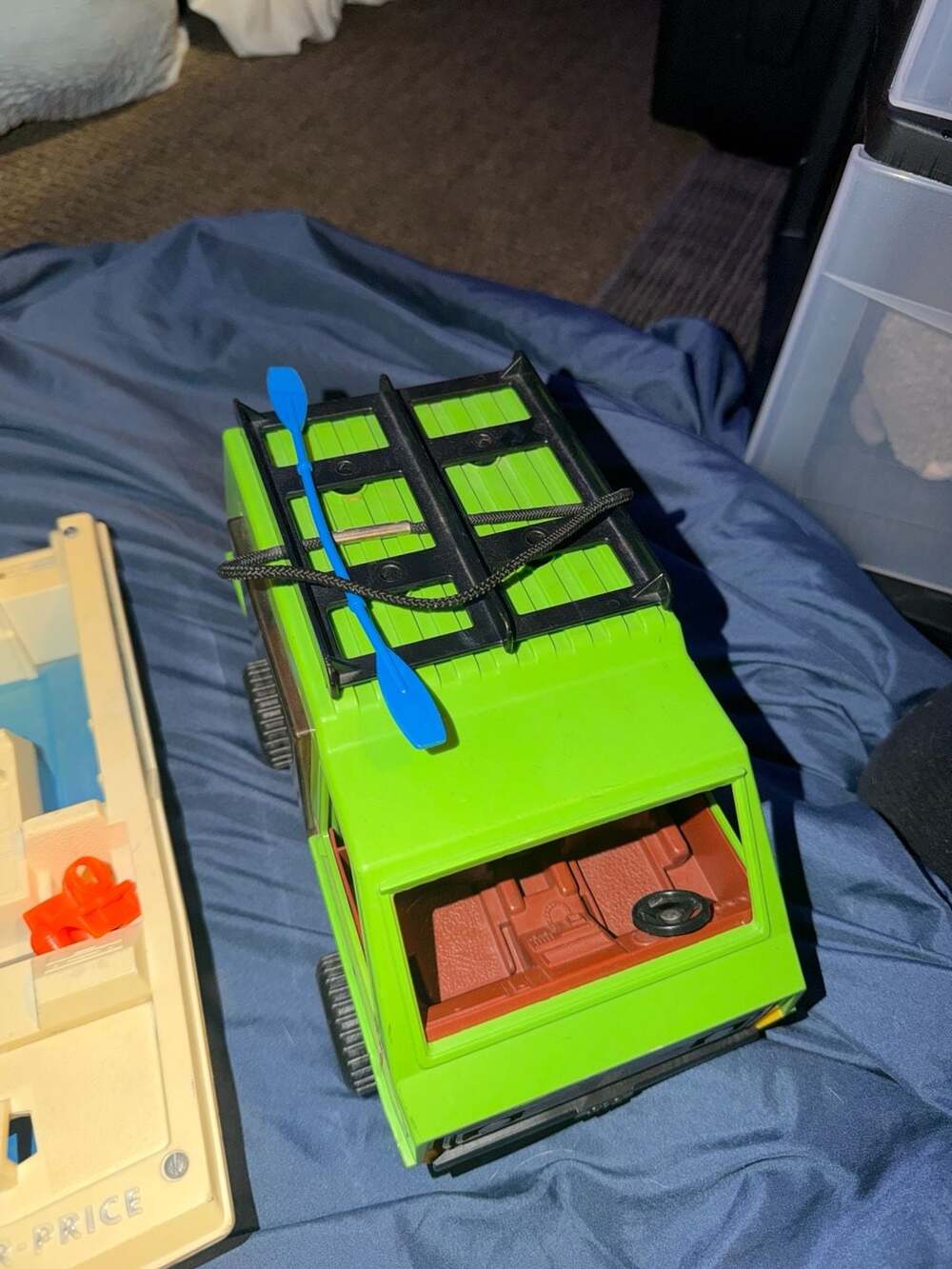 Vintage Fisher-Price Adventure Series Lot: Wilderness Patrol Van, Sea Explorer B
